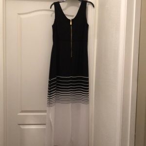 Maxi B & W Dress